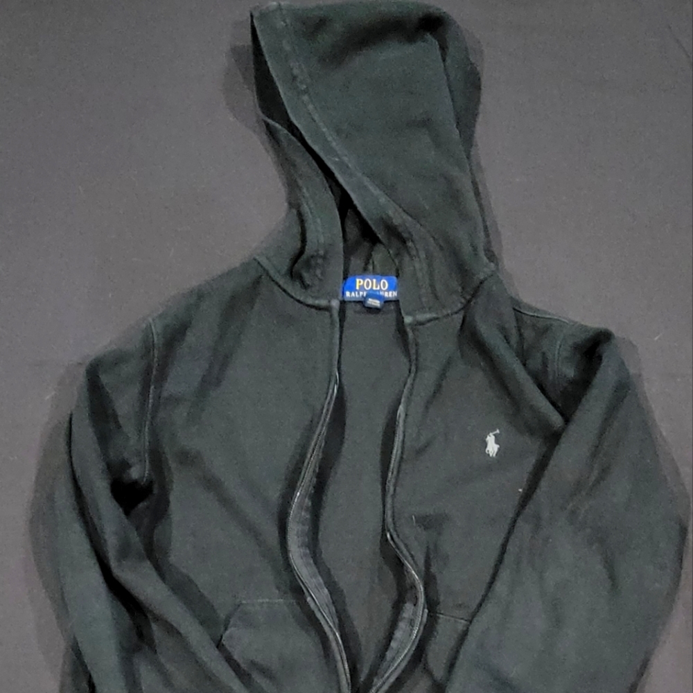 Charcoal Ralph Lauren hoodie